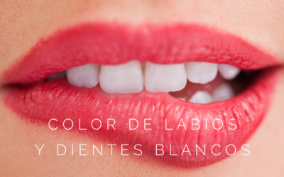 ¿Cómo me puedo pintar los labios para que mis dientes parezcan más blancos?